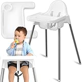 Retoo Kinderhochstuhl mit Tablett Hochstuhl 94cm Fütterungsstuhl Futterstuhl Ernährungsstuhl Kinderstuhl Fütterungssessel ab 6 Monaten bis 3 Jahre Kleinkind Tisch Sitz Stuhl für Säuglingsernährung