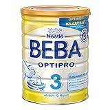 Nestlé BEBA OPTIPRO 3, Folgemilch ab dem 10. Monat, Baby-Nahrung als Pulver, im Anschluss an das Stillen, bei angemessener Beikost, 6er Pack (6 x 800 g)